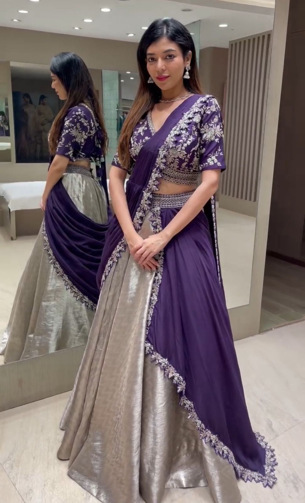 New Super Trending Party Lehenga choli and Ready made blouses